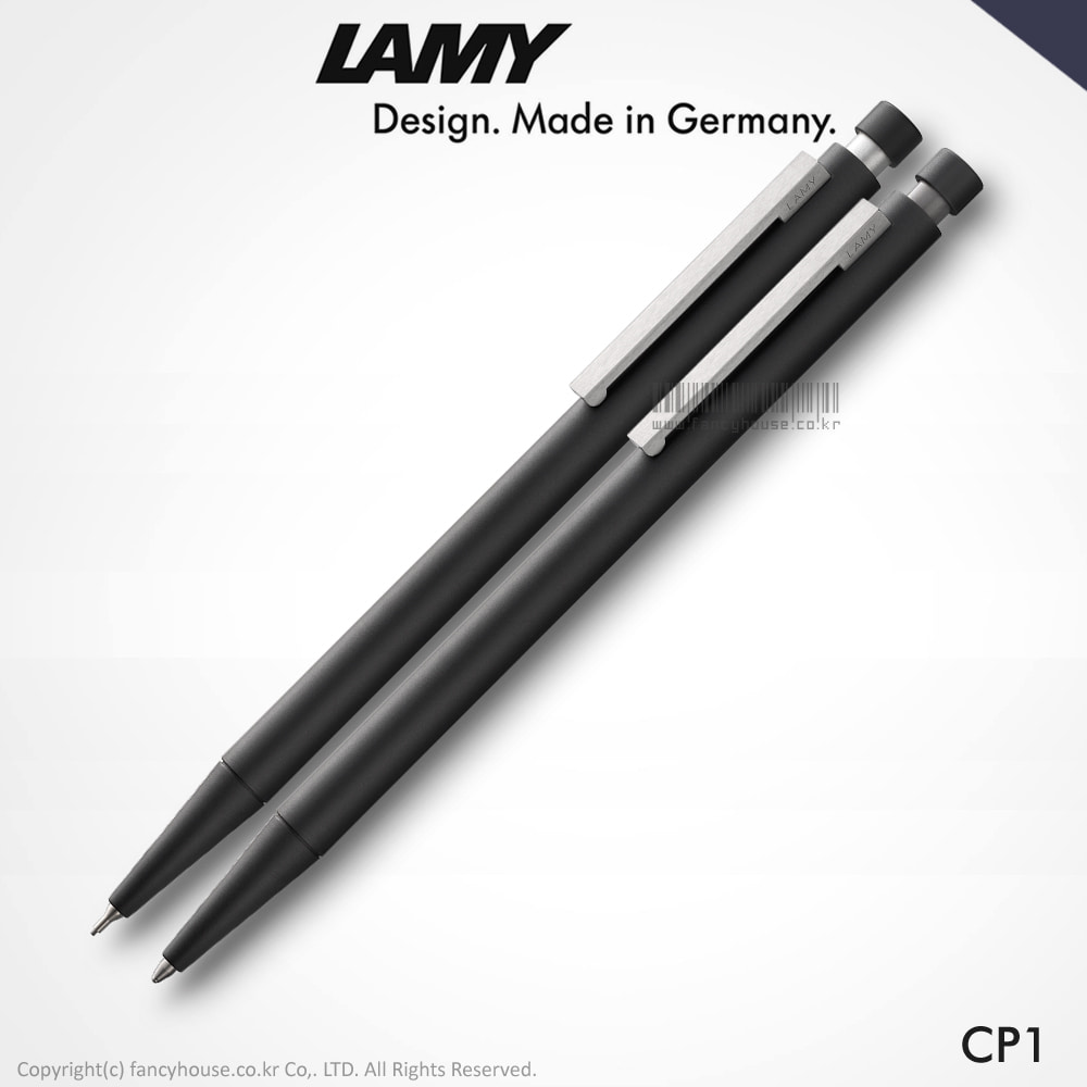 (무료각인)라미 cp1 블랙 볼펜+샤프(0.7mm) 세트